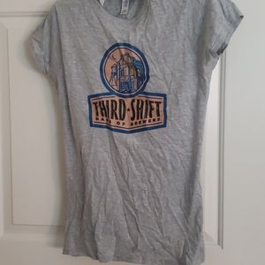Gray Third Shift Band of Brewers T Shirt